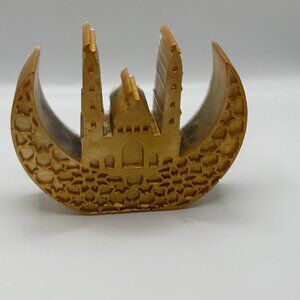 Golden Crescent Mosque Sculpture